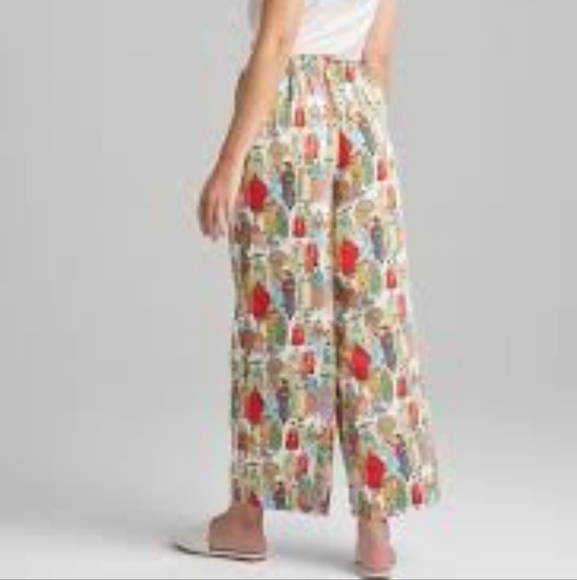 Natori Dynasty Printed Pajama Pants Size Medium - Picture 2 of 8